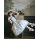 Miss Point Goose's Flower Basket Square Collar JSK(Reservation/3 Colours/Full Payment Without Shipping)